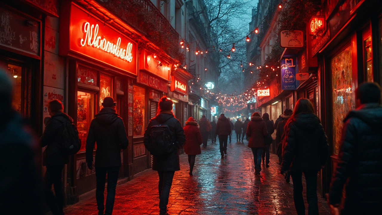 Are there red light districts in France?